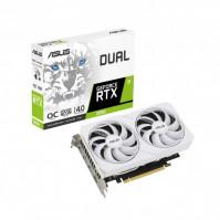 Card đồ họa Asus Dual GeForce RTX 3060 White OC Edition (12Gb/ GDDR6/ 192 bit)