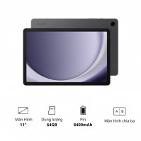 Máy tính bảng Samsung Galaxy Tab A9+ Wifi (4GB/ 64GB/ Xám đen)