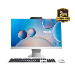 Máy tính AIO Asus A3402WBAT-WA187W White (i5 1235U/ 8GB/ 512GB SSD/ 23.8inch/ Cảm ứng/ Key/ Mouse/ Win11/ 2Y)