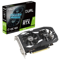 Card đồ họa Asus Dual GeForce RTX 3050 OC Edition 6GB (GDDR6/ 96 bit)