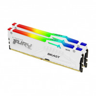 RAM Kingston FURY Beast White RGB 32GB (2x16GB) DDR5 5600Mhz (KF556C40BWAK2-32)
