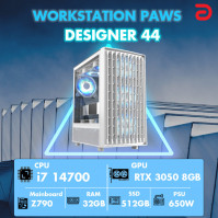 Máy trạm Workstation PAWS DESIGNER 44-I7/32GB/RTX3050