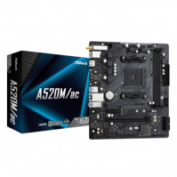 Mainboard Asrock A520M/ac (AMD A520/ Socket AM4/ M-ATX/ 2 khe ram/ DDR4)