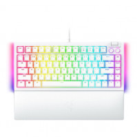 Bàn phím cơ Razer Blackwidow V4 75% White Tactile (LED RGB/ Trắng)