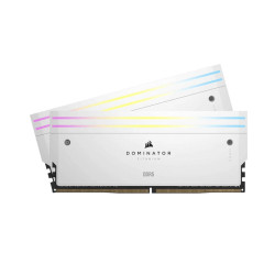 Ram desktop Corsair Dominator Titanium White 64GB (2x32GB) (CMP64GX5M2B6000C30W) (DDR5/ 6000 Mhz/ LED RGB/ Non-ECC)