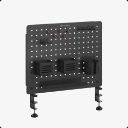 Bảng treo đồ pegboard HyperWork PG02 - Đen 