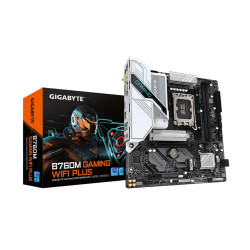 Mainboard Gigabyte B760M GAMING PLUS WIFI DDR5 (Intel B760/ Socket 1700/ M-ATX/ 2 khe ram)