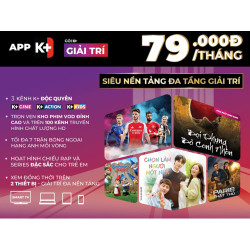 Truyền hình K+ Gói App Giải trí 2 Tháng