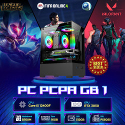 PC PCPA GB 1 (I5 12400F/ 16GB/ 512GB SSD/ RTX 3050/ NoOS)