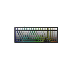 Bàn phím cơ Aula 3 MODE F99 PRO Xám+đen gradient Star Vector switch(Có núm xoay)
