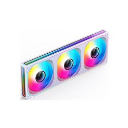 Quạt case JONSBO ZB-360WR White LED ARGB REVERSE (fan ngược) 