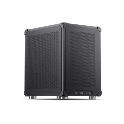 Vỏ máy tính JONSBO C6 MAX Black (Mini Tower/ M-ATX/ Đen)