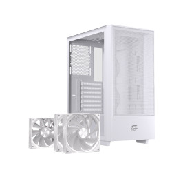 Vỏ máy tính EINAREX P100 Core White (Mid Tower/ ATX/ Trắng)