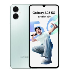 Điện thoại Samsung Galaxy A06 5G (4GB/ 64GB/ Xanh nhạt)