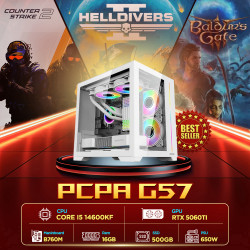 Máy tính PCPA G57 (i5 14600KF/16GB/RTX 5060TI 16Gb /650W) 