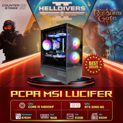 Máy tính PCPA MSI Lucifer (i5 14600KF/16GB/RTX 5060 8Gb/650W) 
