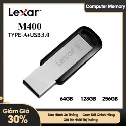 USB Lexar JumpDrive M400 64Gb USB 3.2 Màu ghi