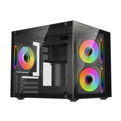 Vỏ máy tính KENOO ESPORT MCK100 (Mini Tower/ M-ATX/ Đen)