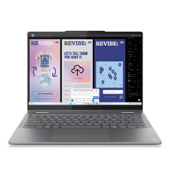 Laptop Lenovo Yoga 7 2-in-1 14ILL10 83JQ0094VN (Ultra 7 258V/ 32GB/ 1TB SSD/ 14 inch 2.8K Touch/ 120Hz/ Win 11/ Office/ Grey/ Vỏ nhôm/ Pen/ 3Y)