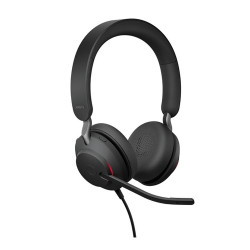 Tai nghe call center Jabra Evolve2 40 SE MS Stereo (USB-C và USB- A, 2 tai)