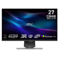 Màn hình gaming MSI MPG 274URDFW E16M (27Inch/ 4K (3840 x 2160)/ 0,5ms/ 160Hz/ 400cd/m2/ IPS)