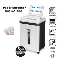 Máy hủy tài liệu OUDIS A7120C (Hủy vụn/ 8 Tờ/lần/ A4/A5)