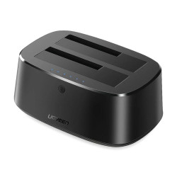 Đế ổ cứng (Docking) Ugreen 50857 2 khe cắm USB3.0