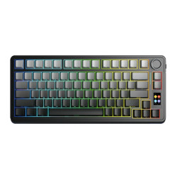 Bàn phím cơ Aula 3 MODE S75 PRO Xám đen gradient Star Vector switch