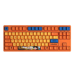 Bàn phím cơ AKKO 3087 RF Dragon Ball Z - Goku Wireless (Switch v3 - Cream Blue) (USB Type-C/ Cam)
