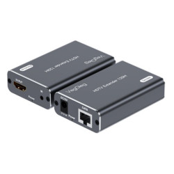 Bộ khuếch đại kéo dài tín hiệu HDMI qua Lan 120M VegGieg V-HD120 có điều khiển từ xa IR