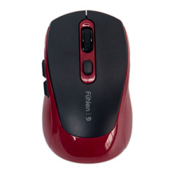 Chuột không dây Fuhlen B102s Silent - Màu đỏ (Bluetooth/Wireless)