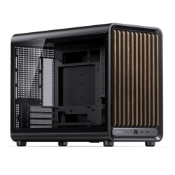 Vỏ máy tính JONSBO D33 WOOD BLACK (Mini Tower/ M-ATX/ Đen)