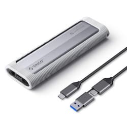 Hộp đựng ổ cứng Orico AXM2-G2-V1-GY-BP SSD M2 NVME (Tốc độ 10Gbps)