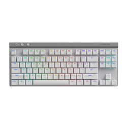 Bàn phím cơ Logitech G515 LightSpeed TKL Wireless Tactile switch - Màu trắng 