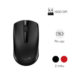 Chuột không dây Genius ECO 8100 (2.4Ghz/ Đen)