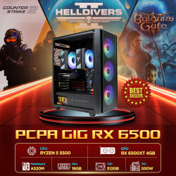 Máy tính PCPA GIG RX 6500 16GB (R5 5500/ 512GB SSD/ NoOS)