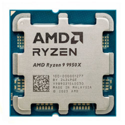 CPU AMD Ryzen 9 9950X3D TRAY (Socket AM5/ Base 4.3 Ghz/ Up to 5.7GHz/ 16 Cores/ 32 Threads/ Cache 128MB)