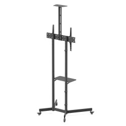 Giá treo Tivi di động HyperWork Core Stand HPW-TVC01-BLK Đen (37 – 75 Inch)