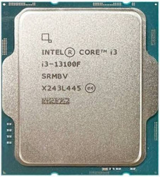 CPU Intel Core i3 13100F Tray (Socket 1700/ Base 3.4Ghz/ Turbo 4.5GHz/ 4 Cores/ 8 Threads/ Cache 12MB)