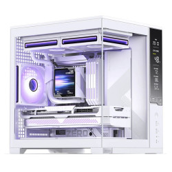 Vỏ máy tính JONSBO D34 White (Mini Tower/ M-ATX/ Trắng)