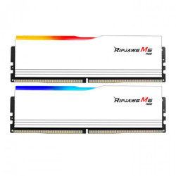 Ram PC GSKill Ripjaws M5 RGB 32GB (2x16GB) DDR5 5200 Mhz White (F5-5200J4040A16GX2-RM5RW)