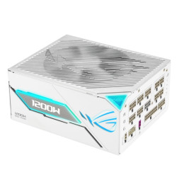Nguồn máy tính Asus Rog Thor 1200 P3 1200W PLATINUM III White Edition (80 Plus Platinum/ Full-Modular)