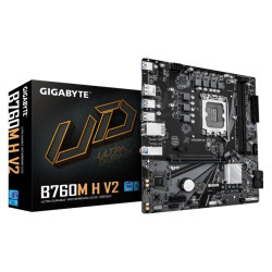 Mainboard Gigabyte B760M H V2 DDR4 (Intel B760/ Socket 1700/ M-ATX/ 2 khe ram)