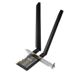 Cạc mạng không dây TP-Link PCI-E Archer TBE400E (Chuẩn BE/ BE6500Mbps/ 2 Ăng-ten ngoài/ Bluetooth)
