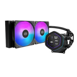 Tản nhiệt nước AIO Cooler Master MasterLiquid Core Nex Digital 240 Black ARGB 