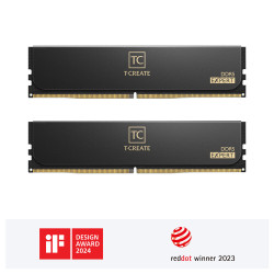 Ram PC TeamGroup T-Create Expert 128GB (2x64) DDR5 6400MHz Black 