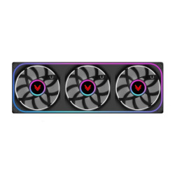 Quạt case VSP T3 Normal Đen (ARGB Infinity Mirror /Fan 3 Liền Khối) 