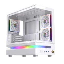 Vỏ máy tính Xigmatek WIND M 3AF Arctic (Mini Tower/ M-ATX/ Trắng)