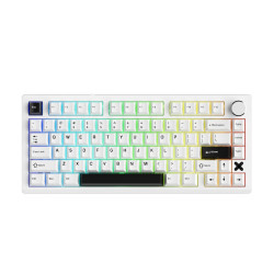 Bàn phím cơ không dây Dareu FLEX 75 White Black Pegasus switch 