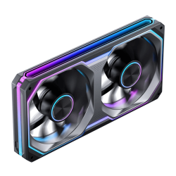Quạt case JONSBO XA-240BR BLACK LED ARGB REVERSE (fan ngược)